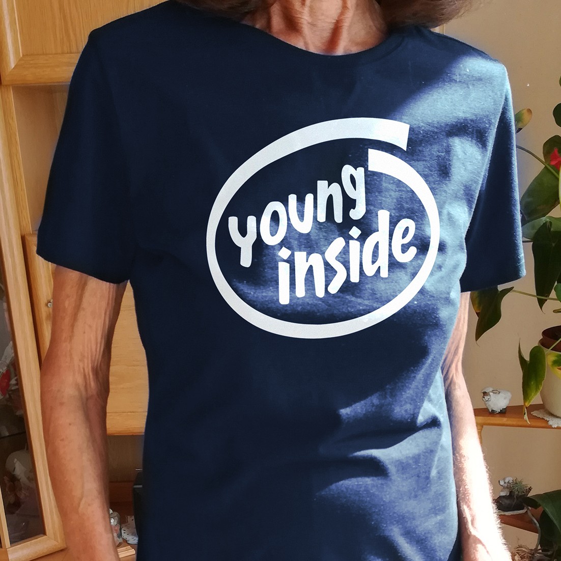 Camiseta Young Inside azul