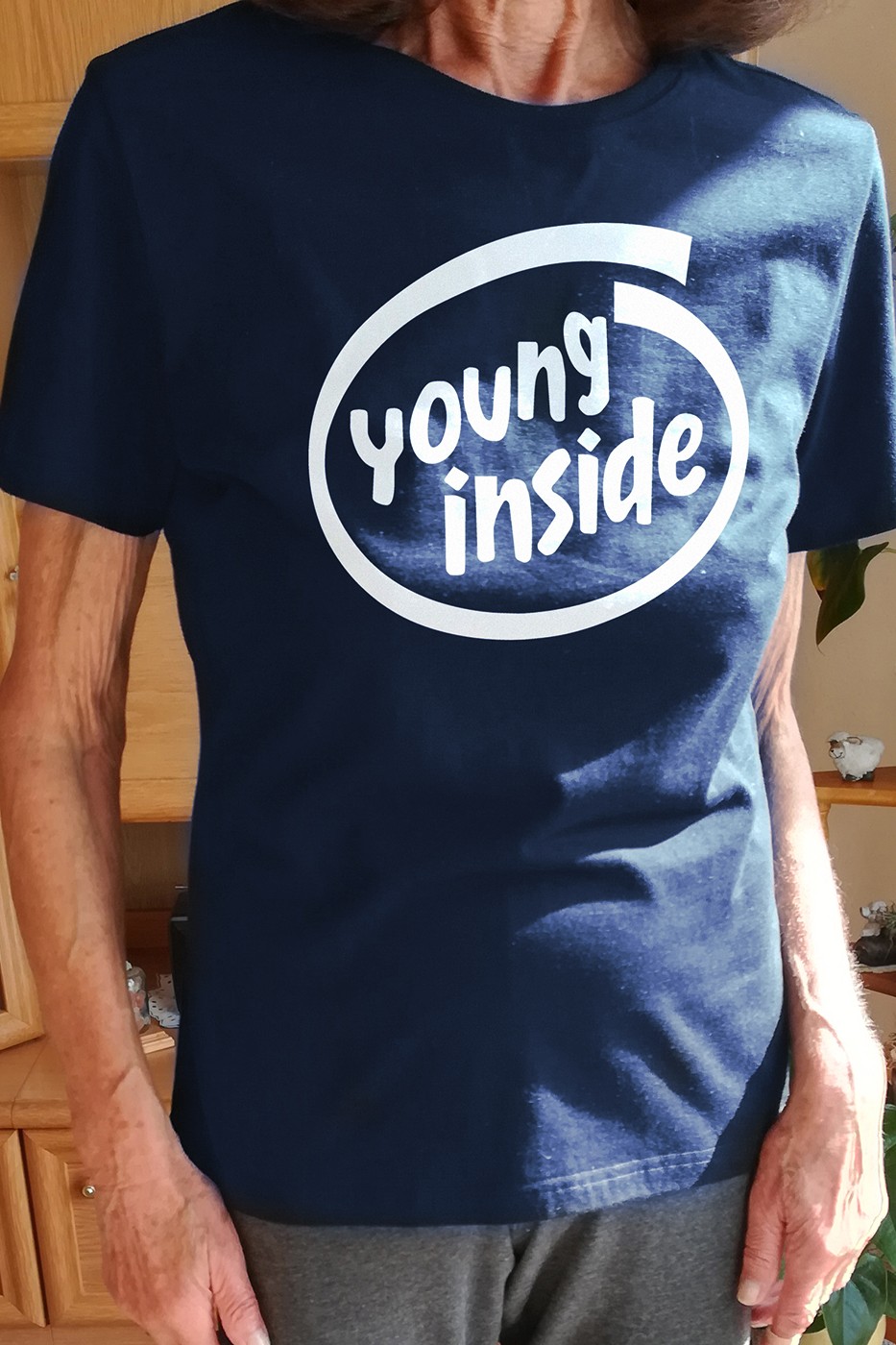 Young Inside T-Shirt blau